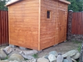 Хозблок деревянный 2x3 м