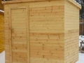 Хозблок деревянный 2х2 м - цена: от 18000 руб.
