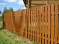 Деревянный забор из доски